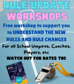 The Rules of Netball 2024 Edition is available and will be put into action at the start of season 2024. We will be having more Rules Update Workshops for School Umpires, Coaches, and Player etc to learn the new Rules and Rules Changes. Watch Out for Dates